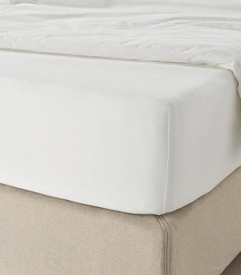 Σεντόνι Ξενοδοχείου Mε Λάστιχο 0,90x2,00+35 80%cotton 20%polyesters Percalle 144tc