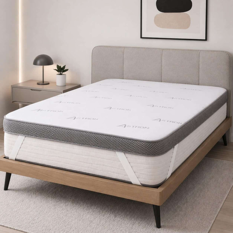Ανώστρωμα Μονό (90x200+7) Memory Foam Astron Italy Ανώστρωμα Μονό (90x200+7) Memory Foam Astron Italy