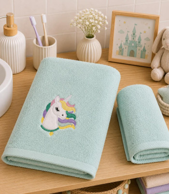 Παιδικές Πετσέτες (σετ 2 τεμ) magic unicorn Παιδικές Πετσέτες (σετ 2 τεμ) magic unicorn