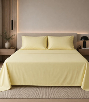 Σεντόνι Υπερ/πλο Πεννιέ Yellow (2.50x2.70)