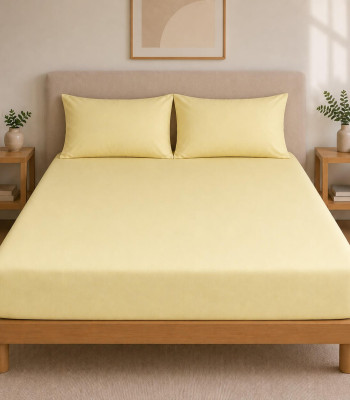 Σεντόνι Με Λάστιχο Πεννιέ Yellow (1.20x2.00+0.40)