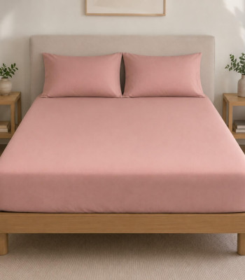 Σεντόνι Με Λάστιχο Πεννιέ Dusty Rose (1.20x2.00+0.40)