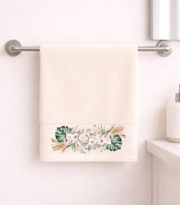 Πετσέτα Προσώπου 50×90 Boho Ecru