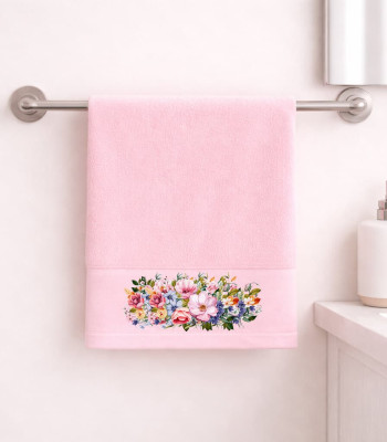 Πετσέτα Προσώπου 50×90 Rosie Dusty Rose