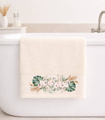 Πετσέτα Μπάνιου 70×140 Boho Ecru