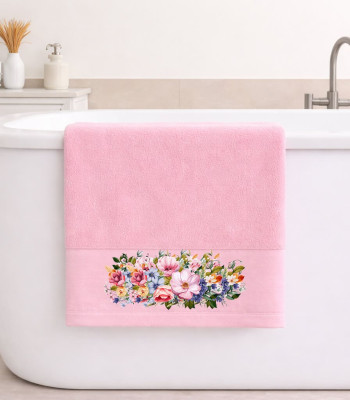 Πετσέτα Μπάνιου 70×140 Rosie Dusty Rose