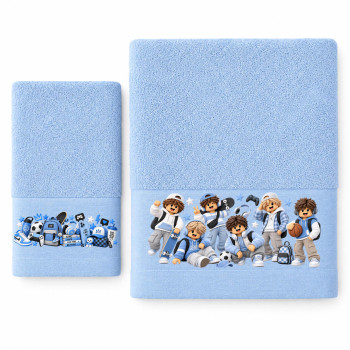 Παιδικές Πετσέτες (σετ 2 τεμ) Boys In Blue