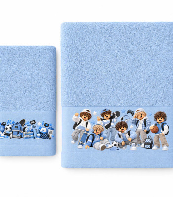 Παιδικές Πετσέτες (σετ 2 τεμ) Boys In Blue Παιδικές Πετσέτες (σετ 2 τεμ) Boys In Blue