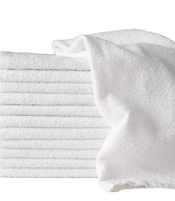 Πετσέτα Χεριών Λαβέτα 30×50 Λευκή 450γρ. 100% cotton Πεννιέ