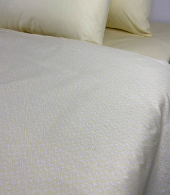 Παπλωματοθήκες Υπέρ/πλες 1Χ(230Χ250)-2Χ(52Χ72) Iris Yellow