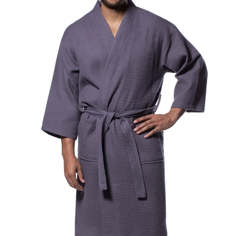 Μπουρνούζι Πικέ Ξενοδοχείου Dark Grey - X Large Μπουρνούζι Πικέ Ξενοδοχείου Dark Grey - X Large