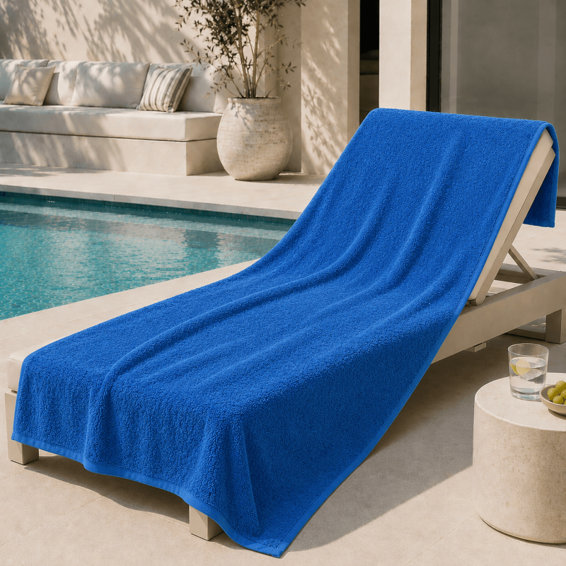 Πετσέτα Πισίνας - Θαλάσσης 100X180 Royal Blue Πετσέτα Πισίνας - Θαλάσσης 100X180 Royal Blue