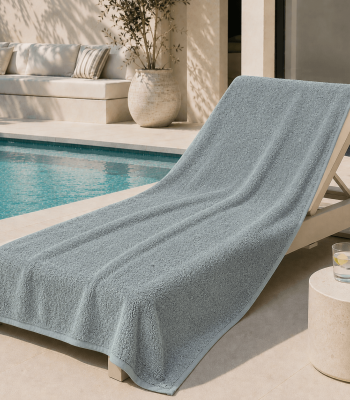 Πετσέτα Πισίνας 70X140 Light Grey Πετσέτα Πισίνας 70X140 Light Grey