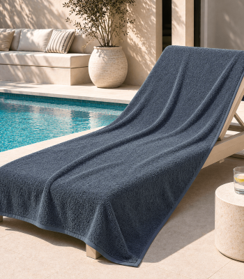 Πετσέτα Πισίνας 70X140 Dark Grey Πετσέτα Πισίνας 70X140 Dark Grey