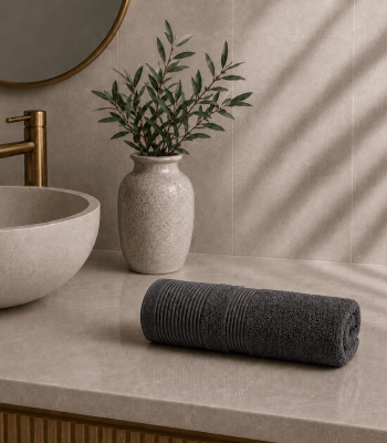 Πετσέτα Χεριών 30×50 Dark Grey Πετσέτα Χεριών 30×50 Dark Grey