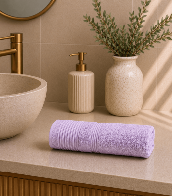 Πετσέτα Χεριών 30×50 Light Lilac Πετσέτα Χεριών 30×50 Light Lilac