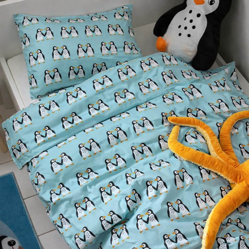 Παιδική Παπλωματοθήκη Μονή Penguins Παιδική Παπλωματοθήκη Μονή Penguins