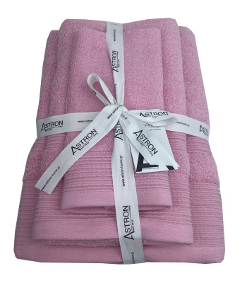 Πετσέτες σετ 3τμχ Pink