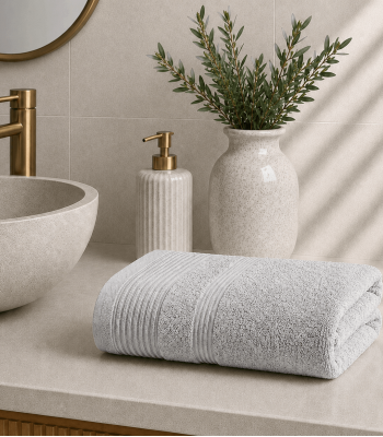 Πετσέτα Προσώπου 50×90 Light Grey