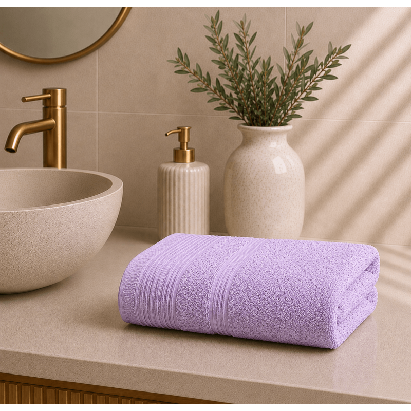 Πετσέτα Προσώπου 50×90 Light Lilac Πετσέτα Προσώπου 50×90 Light Lilac