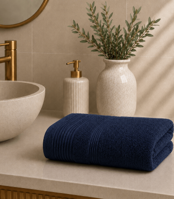Πετσέτα Προσώπου 50×90 Navy Blue