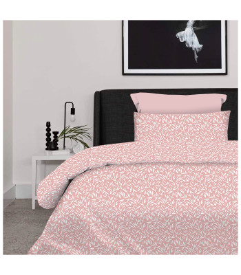 Σετ Σεντόνια 2Χ(1.75Χ2,60) + 1Χ(52Χ72) Emelia Dusty Rose