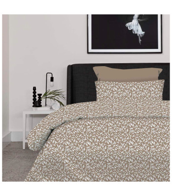 Σετ Σεντόνια 2Χ(1.75Χ2,60) + 1Χ(52Χ72) Emelia Beige