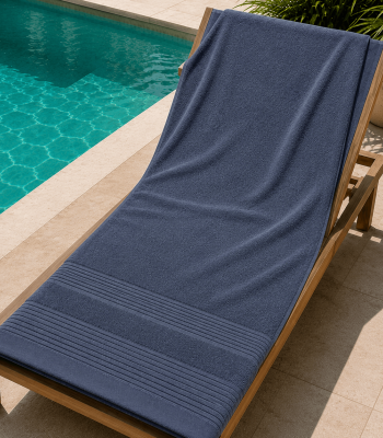 Πετσέτα Πισίνας - Spa 80X150 Dark Grey Πετσέτα Πισίνας - Spa 80X150 Dark Grey
