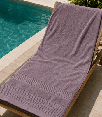 Πετσέτα Πισίνας - Spa 80X150 Dusty Rose Πετσέτα Πισίνας - Spa 80X150 Dusty Rose