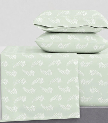 Σεντόνια King Size (ΣΕΤ) 2Χ(2,60Χ2,80)+2Χ(52Χ72) Vivian Olive