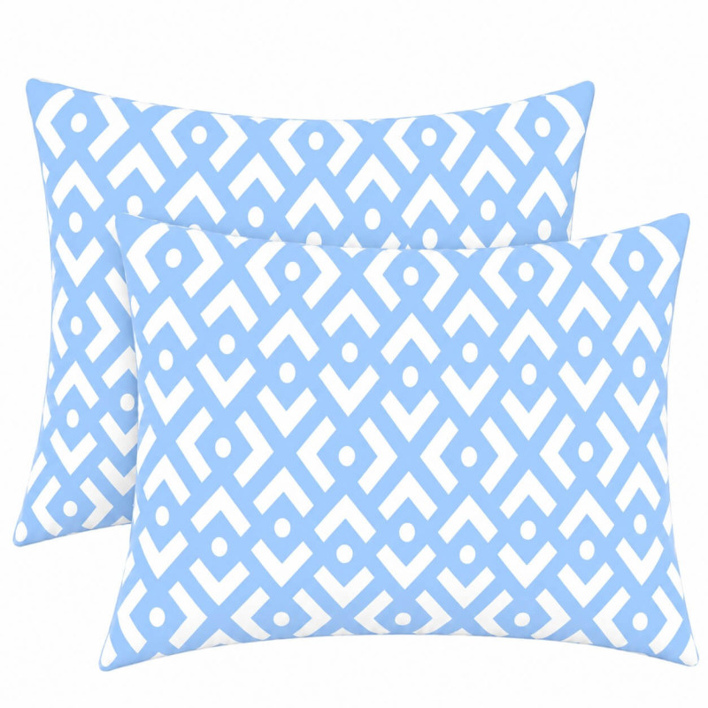 Μαξιλαροθήκες 2 τεμ (52x72) Chiara Blue Μαξιλαροθήκες 2 τεμ (52x72) Chiara Blue