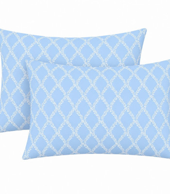 Μαξιλαροθήκες 2 τεμ (52x72) Lucia Blue Μαξιλαροθήκες 2 τεμ (52x72) Lucia Blue