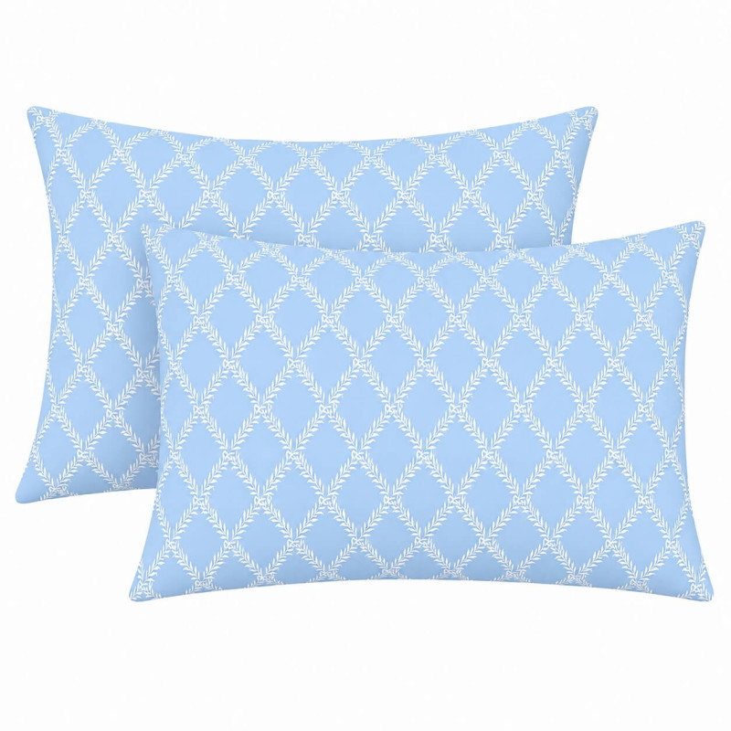 Μαξιλαροθήκες 2 τεμ (52x72) Lucia Blue Μαξιλαροθήκες 2 τεμ (52x72) Lucia Blue