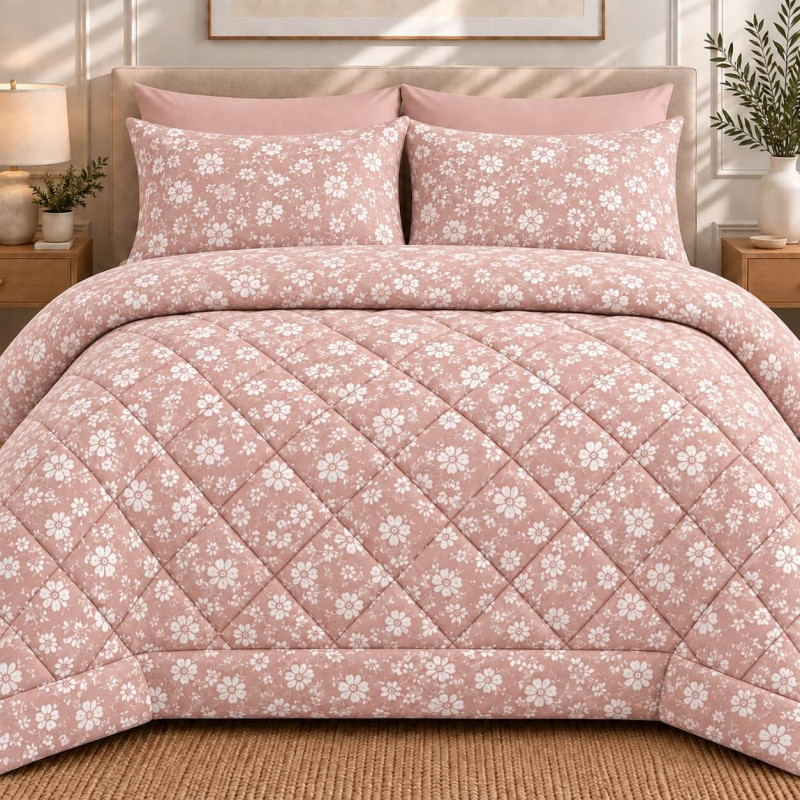 Πάπλωμα Υπέρδιπλο 220x240 Emily Chocolat