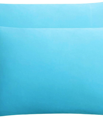 Ζεύγος Μαξιλαροθήκες Le Blanc Μονόχρωμες Turquoise 50Χ70 Ζεύγος Μαξιλαροθήκες Le Blanc Μονόχρωμες Turquoise 50Χ70
