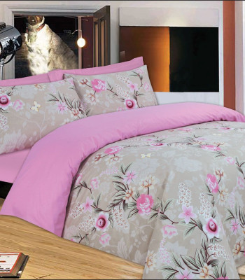 Σετ Σεντόνια Le Blanc Premium Pink Rose Μονά με λάστιχο 100x200+33 Σετ Σεντόνια Le Blanc Premium Pink Rose Μονά με λάστιχο 100x200+33