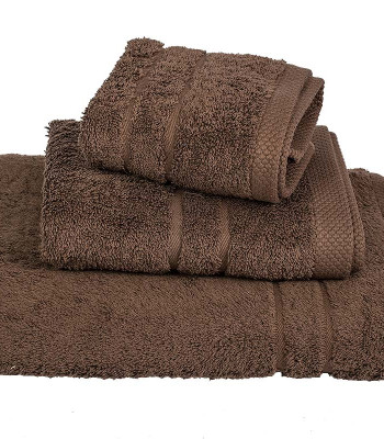 Σετ Πετσέτες 3 τμχ Le Blanc Πεννιέ 600γρ/μ2 Brown (40x60, 50x95, 80x145) Σετ Πετσέτες 3 τμχ Le Blanc Πεννιέ 600γρ/μ2 Brown (40x60, 50x95, 80x145)