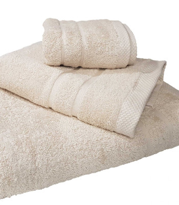 Πετσέτα Le Blanc Πεννιέ 600γρ/μ2 Beige Χειρός 40x60