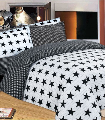 Σετ Κουβερλί Le Blanc Premium Υπέρδιπλο Star Oxford 220x240
