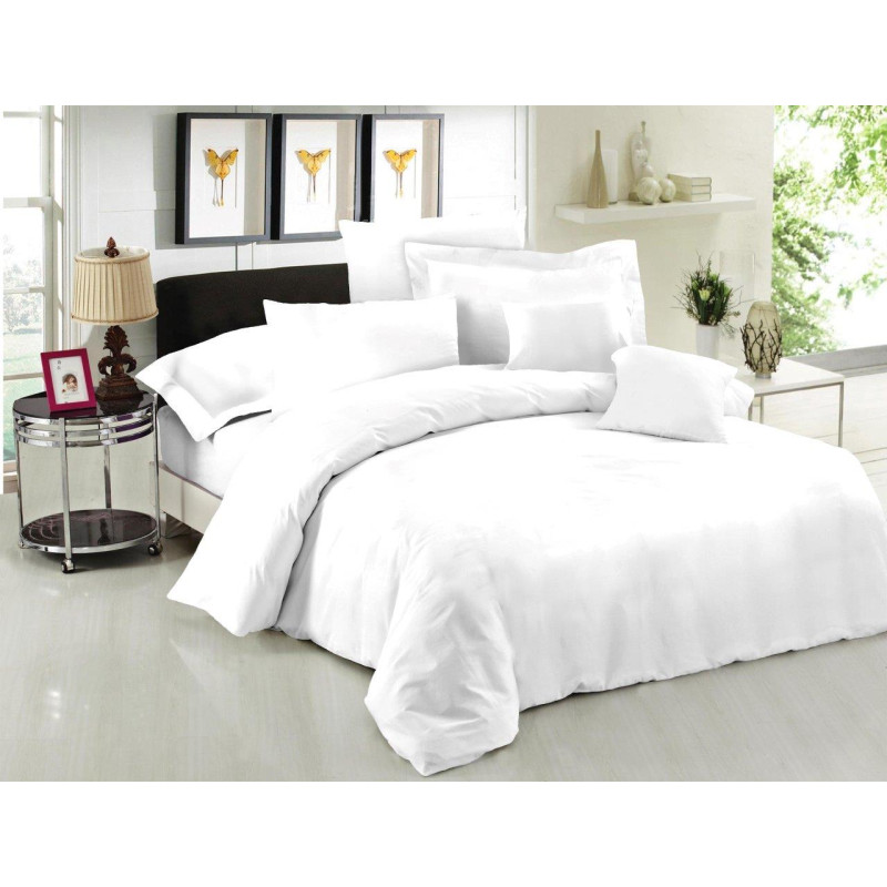 Ζεύγος Μαξιλαροθήκες Φάκελος LeBlanc Μονόχρωμες Polycotton 50/50 TC144 White 50x70 Ζεύγος Μαξιλαροθήκες Φάκελος LeBlanc Μονόχρωμες Polycotton 50/50 TC144 White 50x70