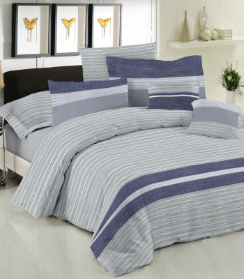 Σετ Σεντόνια Le Blanc Premium Cotton 100% Brooklyn Ice Μονά 170x270