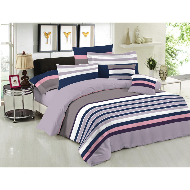 Σετ Σεντόνια Le Blanc Premium Cotton 100% Nevada Mauve Υπέρδιπλα με λάστιχο 160x200+33 Σετ Σεντόνια Le Blanc Premium Cotton 100% Nevada Mauve Υπέρδιπλα με λάστιχο 160x200+33