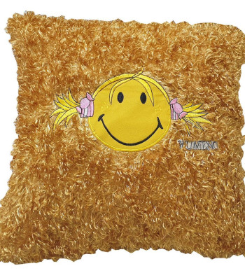 Μαξιλάρι Διακοσμητικό ΚΟΜΒΟΣ 100% Polyester 45x45 Smiley Face Yellow Μαξιλάρι Διακοσμητικό ΚΟΜΒΟΣ 100% Polyester 45x45 Smiley Face Yellow