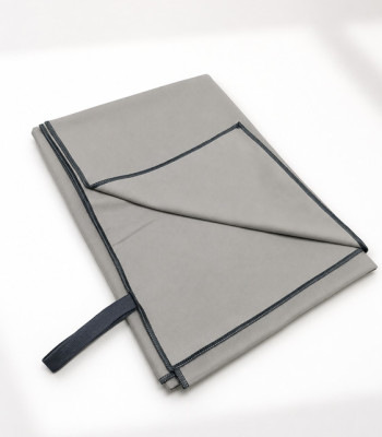 Πετσέτα Γυμναστηρίου LE BLANC - EASY DRY 100% Microfiber Light Grey 53x100