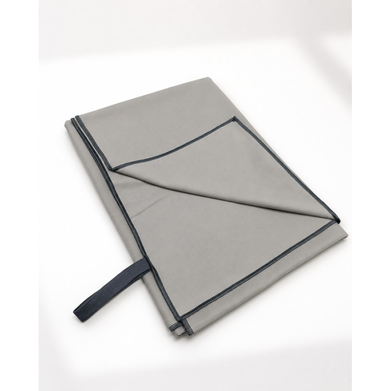 Πετσέτα Γυμναστηρίου LE BLANC - EASY DRY 100% Microfiber Light Grey 53x100