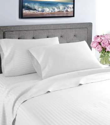 Σετ Σεντόνια ΚΟΜΒΟΣ Satin Stripe TC300 100% Cotton 250x280 Σετ Σεντόνια ΚΟΜΒΟΣ Satin Stripe TC300 100% Cotton 250x280