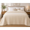 Κουβέρτα Πικέ Le Blanc Sanforized New Cotton Rich Υπέρδιπλη 230x250 Sand