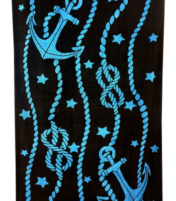 Πετσέτα Θαλάσσης ΚΟΜΒΟΣ Βελουτέ Zakar Design 13 Cotton 100% 85x160