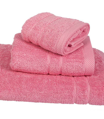 Πετσέτα Le Blanc Πεννιέ 600γρ/μ2 Pink Προσώπου 50x95