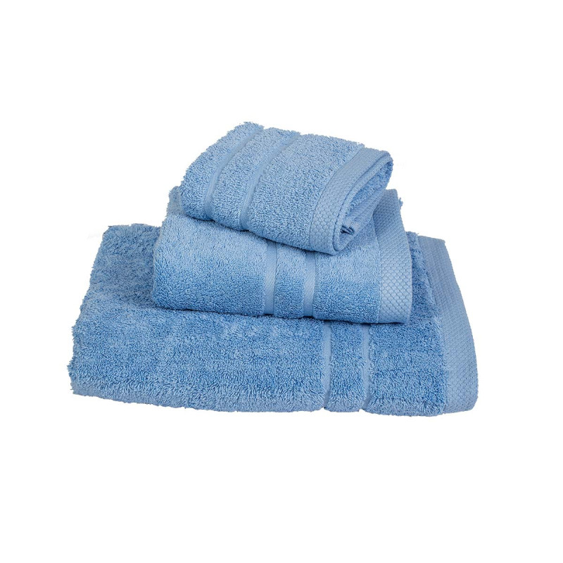 Πετσέτα Le Blanc Πεννιέ 600γρ/μ2 Light Blue Μπάνιου 80x145